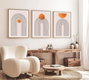 Wallity Pintura Decorativa en MDF con Marco (3 Piezas) 50 x 70 cm